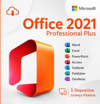 Licença Microsoft Office 2021 Professional Plus